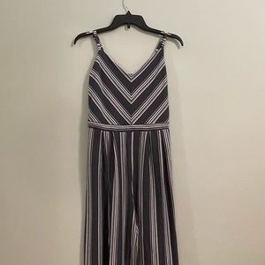 Striped Jumpsuit